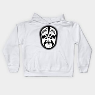 Peking Opera Mask Kids Hoodie